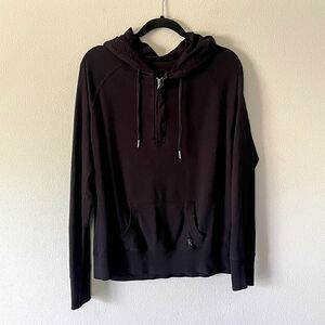Women’s, Black, Calvin Klein, Long-Sleeve, Super-Soft, Hoodie. Size XL.